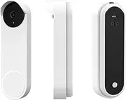 Silicone Protective Case Compatible for -Nest Doorbell, Waterproof Doorbell Skin, Professional Accessories Google_Smart Doorbell