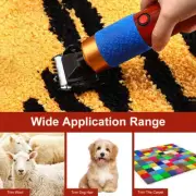200W Electric Carpet Tufting Trimmer Clipper Scissors Cut Pile Machine Low Noise