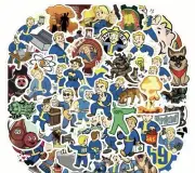 10 Random Fallout Themed Stickers