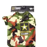 U.S. Army Dog T Shirt Size Small 8-11 Lbs Camoflauge Pullover Short Sleeve Green