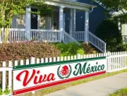 Vohado Viva Mexico Fence Banner Mexican Independence Day Decoration 16th...