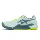 Asics 網球鞋 GEL-Resolution 9 D 寬楦 藍 海藻綠 黃 女鞋 【ACS】 1042A226400