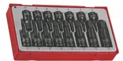 Teng TT9015HX - Impact Socket Set -15 Piece TC Tray 3/8 & 1/2" Drive
