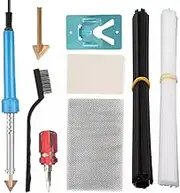 80W Plastic Welding Kit,Plastic Welder Kit with 40 Rods,1 Mesh,Wire Brush Welder Tools for Car Bumper, Dashboard, Kayak, Canoe (US plug)