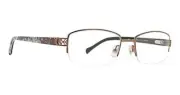 NEW Vera Bradley VBDiane Eyeglasses Bordeaux Blooms 100% AUTHENTIC
