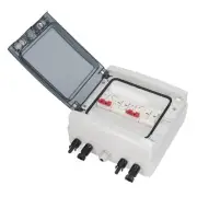PV Circuit Breaker DC 500V 32A IP65 Isolation Switch 2 In 2 Out With Box For