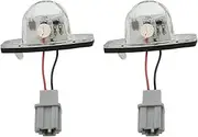 Fit For H0nda Crosstour 5D CRV CR-V I-CTDI FR-V HR-V Insight Jazz Odyssey Stream Plate Lamp Number License Plate Light
