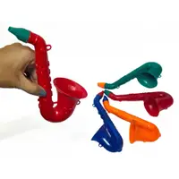 在飛比找蝦皮購物優惠-附掛繩孔 喇叭 薩克斯風造型 4色 笛聲加油器 加油棒 造勢