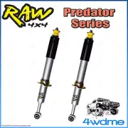 Mitsubishi Triton MQ RAW Front Predator Gas Shock Absorbers 2" 0-40mm Lift