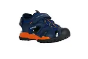 Geox Boys Borealis Sandals (Royal Blue/Orange) - UTFS11678