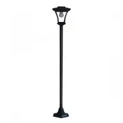 Elegant Weather Resistant Solar Powered Garden Lamp Post Light For Park Lawn