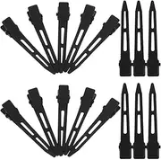 minkissy 30pcs Women's No Bend Metal Alligator Hairpins Stylish Hair Accessories for Look