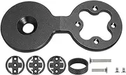 Cycling Computer Holder Mount | Stem Computer Aluminum Alloy Bracket for Riding | Negative Degrees Sports Accessories for Mountain Road Urban Riding