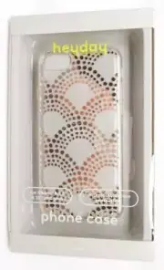 Heyday Phone Bumper Case for iPhone 8, 7, 6 & SE (2nd Gen) - Gold Scallop Dot