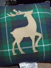 New Deer Christmas Decorative Pillow