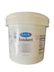 Satin Ice White Fondant, Vanilla, 10 Pounds