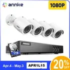 ANNKE 1080P Full HD CCTV Security Camera System Smart Person Vehicle Detection