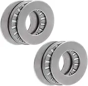 uxcell TC1018 Thrust Needle Roller Bearings with Washers 5/8" Bore 1-1/8" OD 5/64" Width 2pcs