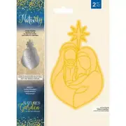 Nature's Garden Nativity Die A King is Born 2pc Set