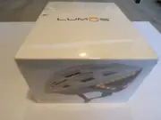 Brand New Lumos Kickstart Bike Helmet Pearl White Adult Medium Large 54-61cm