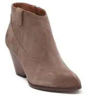 NIB - FRYE Reina Leather Bootie Women Boots taupe