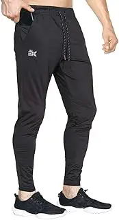 [BROKIG] Mens Lightweight Gym Jogger Pants,Men's Workout Sweatpants with Zip Pocket