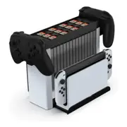 Game Organizer Stand for Switch OLED Pro Controller Switch Storage Station and Organizer Switch Rack Rack Accessory Kit (1 Pack)