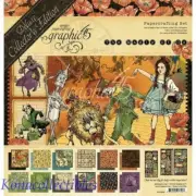 Deluxe Collector's Edition Graphic 45 Magic Of Oz 12x12 Bonus!