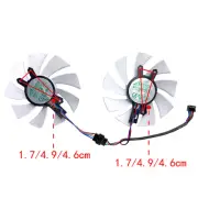 Graphics Cards Cooling Fans for GALAX RTX 2070/2080/2080 EX White V2 Spare Part