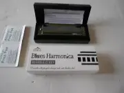 EASTROCK Blues Harmonica Mouth Organ 10 Hole C Key with Case Diatonic FreeShip