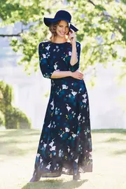 Skylar Maxi Dress Garden--TBL-43-G