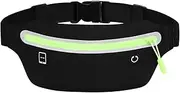 Running Fanny Pack,Phone Holder for Running with Headphone Cable Jack | Waterproof Unisex Pouch, Workout Gear, Money Holder for Phones Under 7.2 Inches