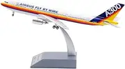 Pre-Built Model Aircraft 26CM Accurate Scale Model Airplane Replica 1/200 for Airbus A300B2-100 F-BUAD Metal Civilian Aircraft Miniature Airplane Model