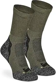 [mehrstrumpf] 2/4 Pairs of Lightweight Merino Hiking Socks + Outdoor Hiking Trekking + Anti-Bubble Padding + Thermal Regulation with Wool for Men and Women