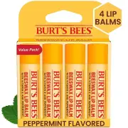 Burt'S Bees Lip Balm - Original Beeswax, Lip Moisturizer with Responsibly Source