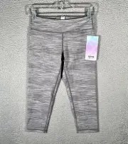 Ivivva by Lululemon Rhythmic Crop Luxtreme Leggings Gray Size 14 NWT