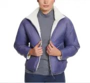 Bass Outdoor Women Reversible Fleece Zip Jacket Gardenia/Heron Size M