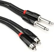 ROLAND Interconnect Cable - 5ft - 2x RCA to 2 x 6.5mm Jack (RCC-5-2R28)