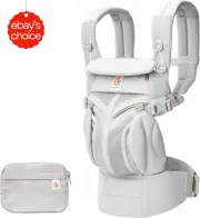 Omni 360 Baby Carrier Newborn to Toddler Lumbar Support Cool Mesh Grey 78 chars