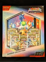 Pokemon TCG Prismatic Evolutions Binder Collection - Factory Sealed