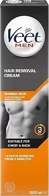 Veet Men Hair Removal Cream Normal Skin 200ml-Au