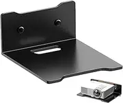 Small Wall Shelf for Camera - Wall Mount for Camera, Metal Under TV Router Bracket AV Shelf for TV Audio Projector, Player Storage Stand