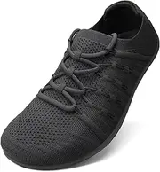 [LEDINEY] Barefoot Shoes Men Wide Toe Box Minimalist Walking Shoes Zero Drop Trail Running Sneakers