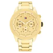 Tommy Hilfiger Gold Steel Multi-function Men's Watch - 1792060