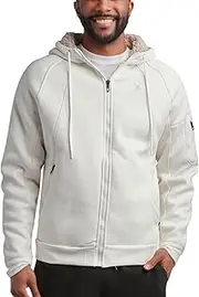 [Spyder] Men's Hoodie - Sherpa Lined Fleece Zip Up Jacket with ThermoWeb Insulation - Warm Outerwear Hoodies for Men (S-XXL)