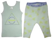 Bonds Baby Boys Tank Leggings 2 Piece Set Top Pants Outfit Toddler 000 00 1 NEW