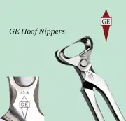 Lot of Hoof Nipper 15 GE Original Vanadium Steel Farrier Tool