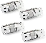 YOURS Solio Bandit Compatible Turn Signals with Built-in Resistor, 4 Pieces/1 Set (Full Plated Stealth Valve), SOLIO BANDIT Turn Signal, Dress-Up Custom Parts, Accessories, Amber, y703-021_stealth [2