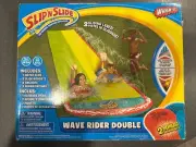 Slip 'N Slide Wave Rider Double Bonus Slide Boogies SplashWater Fun Outdoor Play