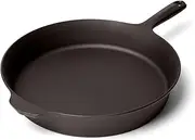 Field Company No.10 Cast Iron Skillet, 11 ⅝ inches—Smoother, Lighter, Made in USA, Vintage Style, Preseasoned
